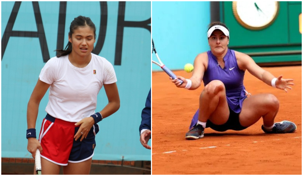 Emma Răducanu și Bianca Andreescu, OUT în optimi la Madrid! Cum arată tabloul sferturilor de finală