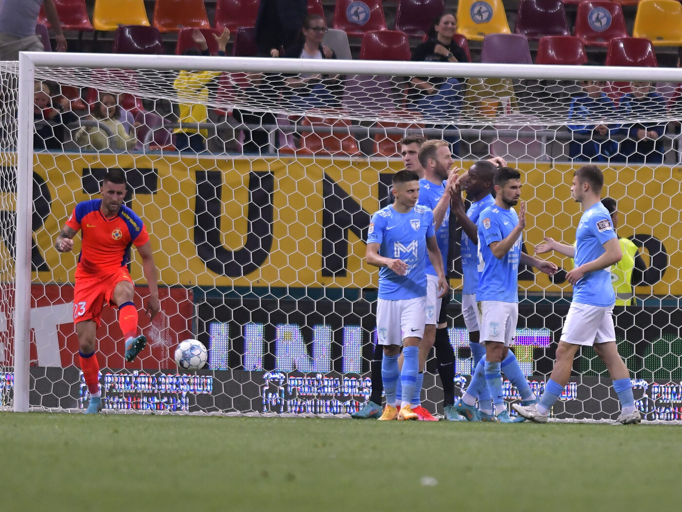 FC Voluntari – FCSB 2-2, Live Video Online în etapa 9 din play-off-ul Ligii 1. Costin reușește egalarea! Oaspeții sunt în corzi
