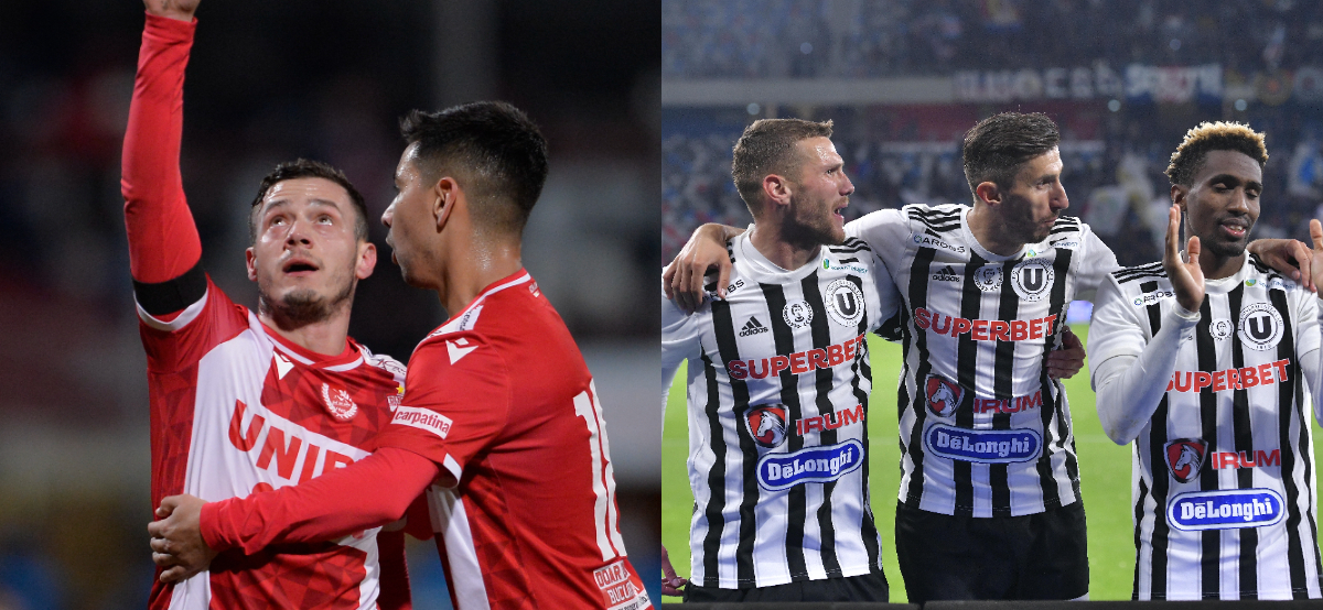 U Cluj – Dinamo, ora 20.30, Live Video Online în manșa tur a barajului de menținere/ promovare în Liga 1. Torje, Matei și Filip, titulari! Echipele de start