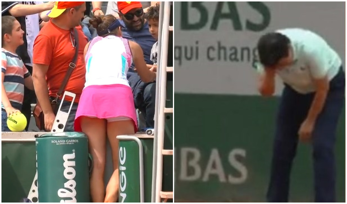 Zi plină de incidente la Roland Garros! Dacă Irina Begu a făcut „victime” în tribune, un jucător din ATP a lovit arbitra de linie | FOTO & VIDEO
