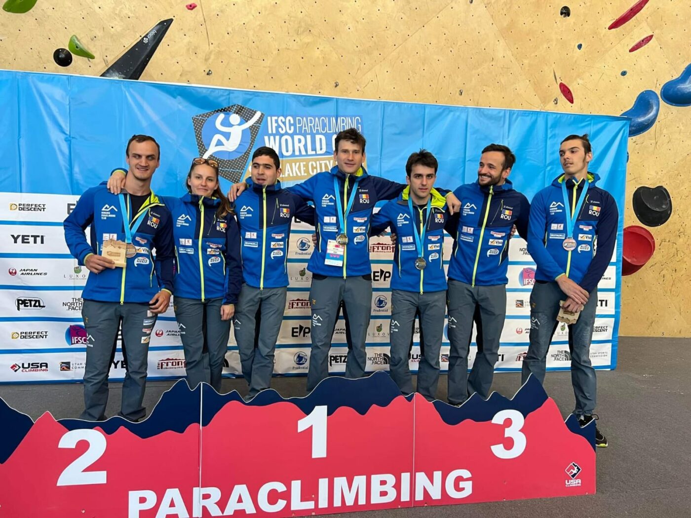 Lotul Național de Paraclimbing se întoarce cu 4 medalii de la Cupa Mondială din SUA