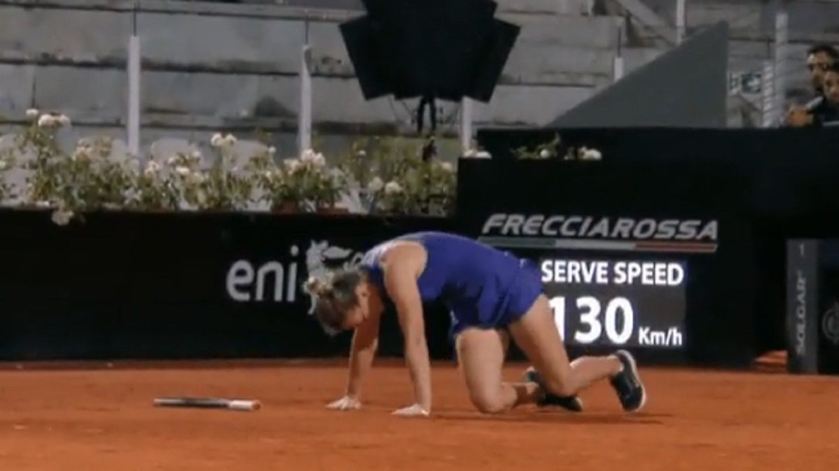 Simona Halep, făcută KO de Danielle Collins în turul doi la Roma! Americanca a surprins-o total pe „Simo” cu un joc extrem de agresiv