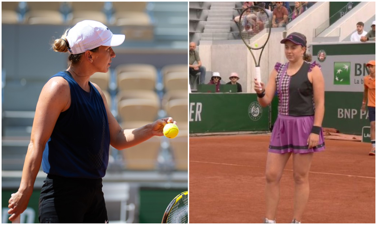 „Scântei” pe partea de tablou a Simonei Halep la Roland Garros! Ce au făcut Jelena Ostapenko și Iga Swiatek în primul tur