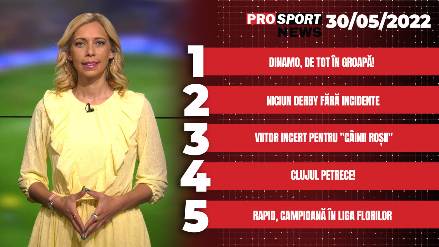 ProSport News | Ce nu s-a văzut la TV de la barajul Dinamo – U Cluj! Jandarmii au pus câinii pe dinamoviști. Cele mai importante știri ale zilei | VIDEO