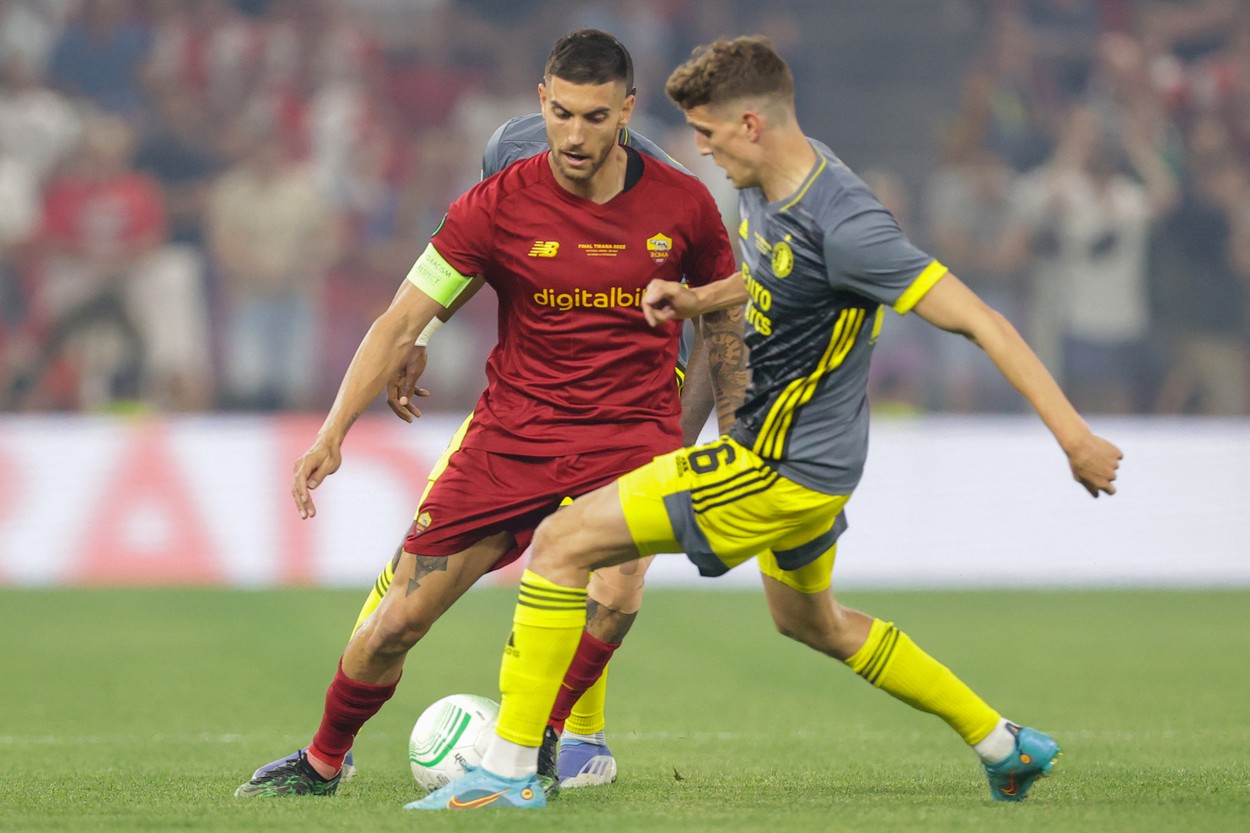 Finala Conference League, AS Roma – Feyenoord Rotterdam 0-0, Live Video Online! Istvan Kovacs arbitrează meciul de la Tirana | Românul a umblat la buzunarul cu cartonașe