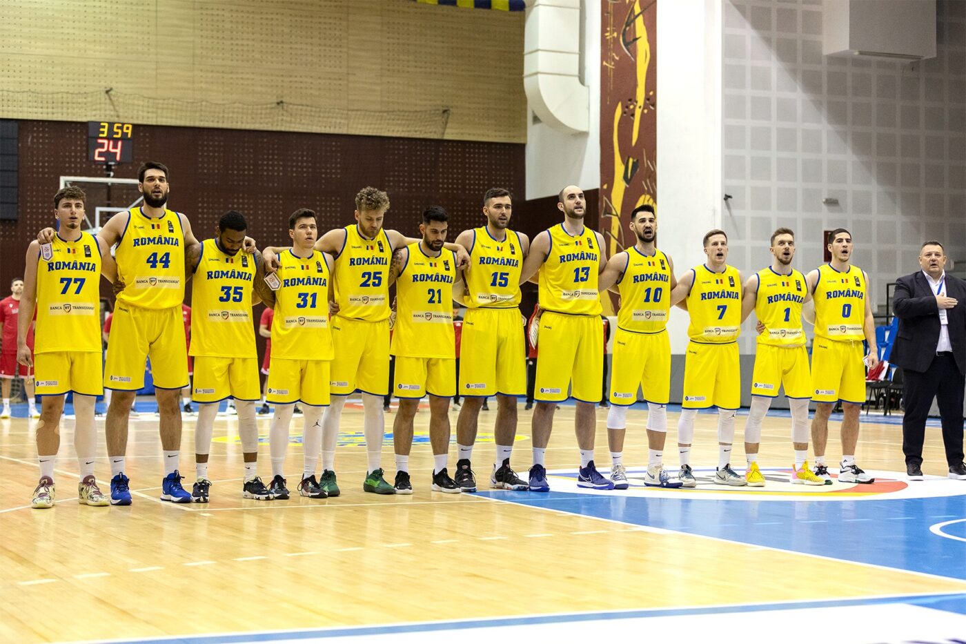 Naționala de baschet masculin, victorie și în Luxemburg! Tricolorii termină cu punctaj maxim în grupa de precalificare