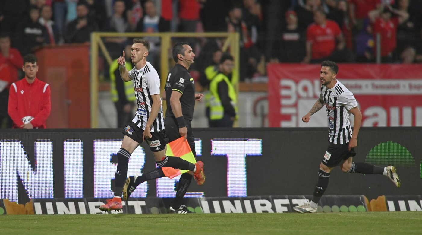 Dragoș Tescan a marcat în poarta lui Dinamo și merge cu U Cluj în Liga 1: „Vom face față cu brio!”