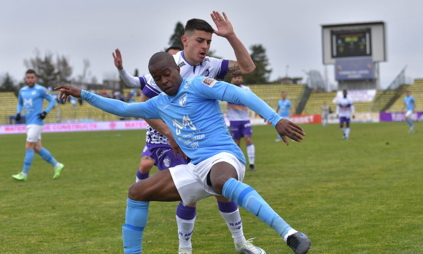 FC Argeș – FC Voluntari 0-1, Live Video Online în returul semifinalelor Cupei României. Achim deschide scorul de la punctul cu var