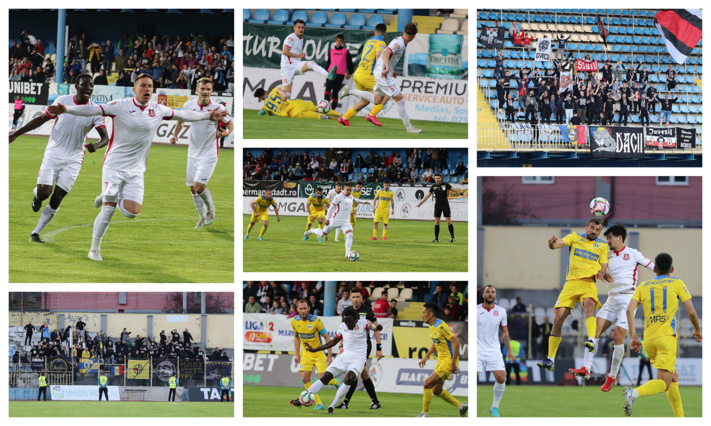 Continuă suspansul! FC Hermannstadt și Petrolul au terminat la egalitate și la Mediaș! Acuzații la golul egalizator al ploieștenilor, care își amână însă promovarea matematică