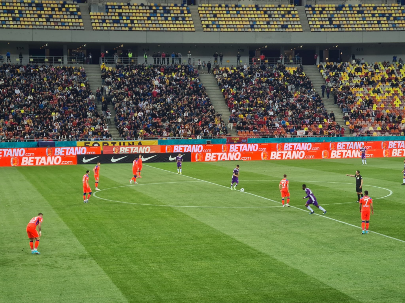FCSB – FC Argeș 1-0, Live Video Online, în etapa cu numărul 7 din play-off-ul Ligii 1. Florin Tănase deschide scorul dintr-un penalty obținut de Darius Olaru