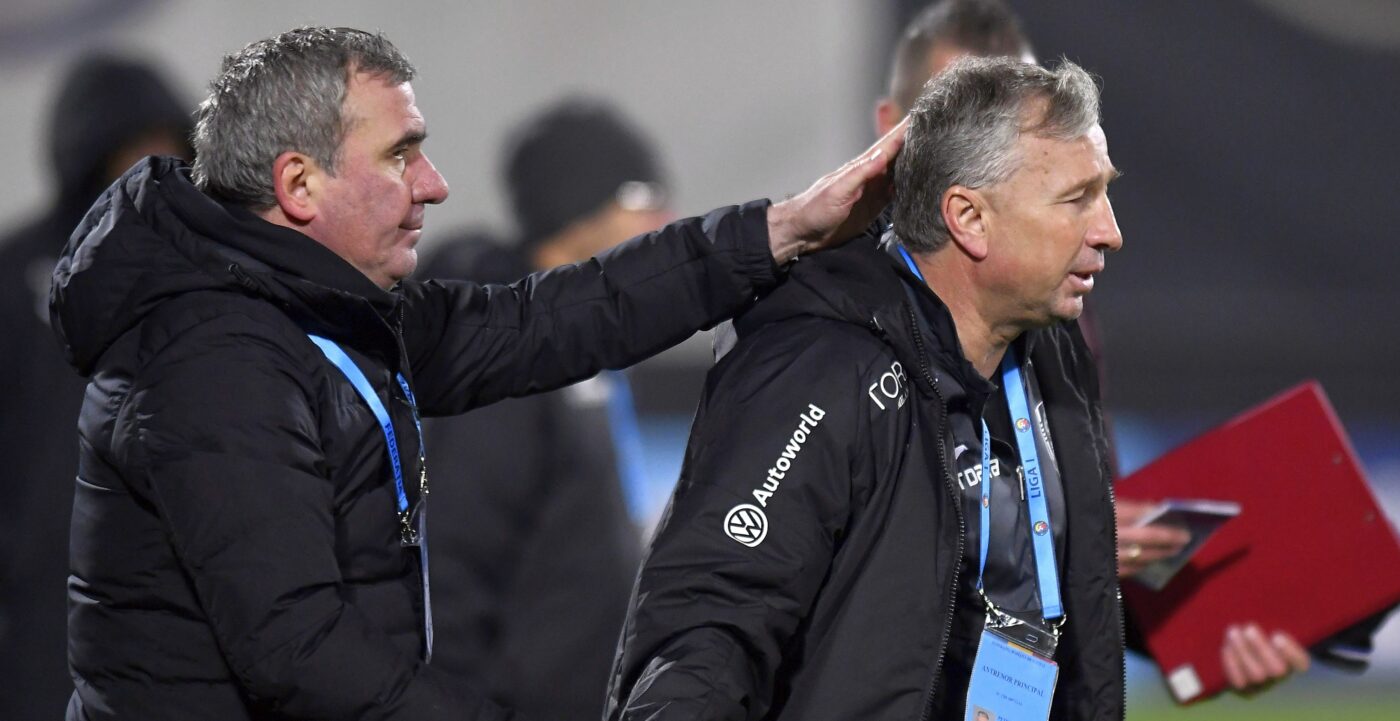 Gheorghe Hagi a sărit în apărarea unui jucător al lui Dan Petrescu, după CFR Cluj – Farul Constanța: „Lăsați-l în pace!”