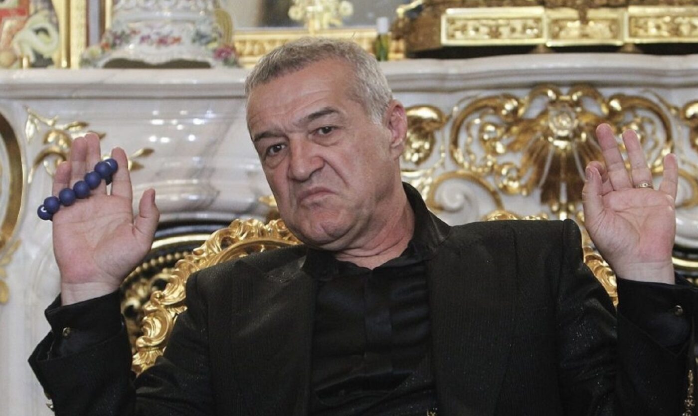 Gigi Becali arată spre divinitate după victoria cu Universitatea Craiova: „Când ei au două bare și noi dăm gol cu călcâiul…”. De ce refuză să comenteze desfășurarea partidei