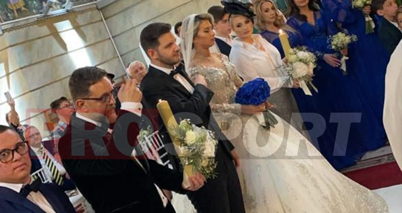 Imagini exclusive de la evenimentul anului: ce rochie de mireasă fabuloasă a purtat Maria Iordănescu! FOTO & VIDEO PROSPORT