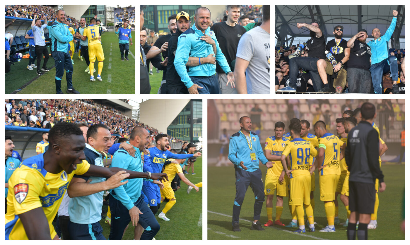 Nae Constantin a scris istorie la Petrolul! Antrenorul știe să și râdă! A făcut-o după ce a promovat în Liga 1: ”Nici eu nu-mi puneam mari speranțe, nu mai mai vorbesc de lume”