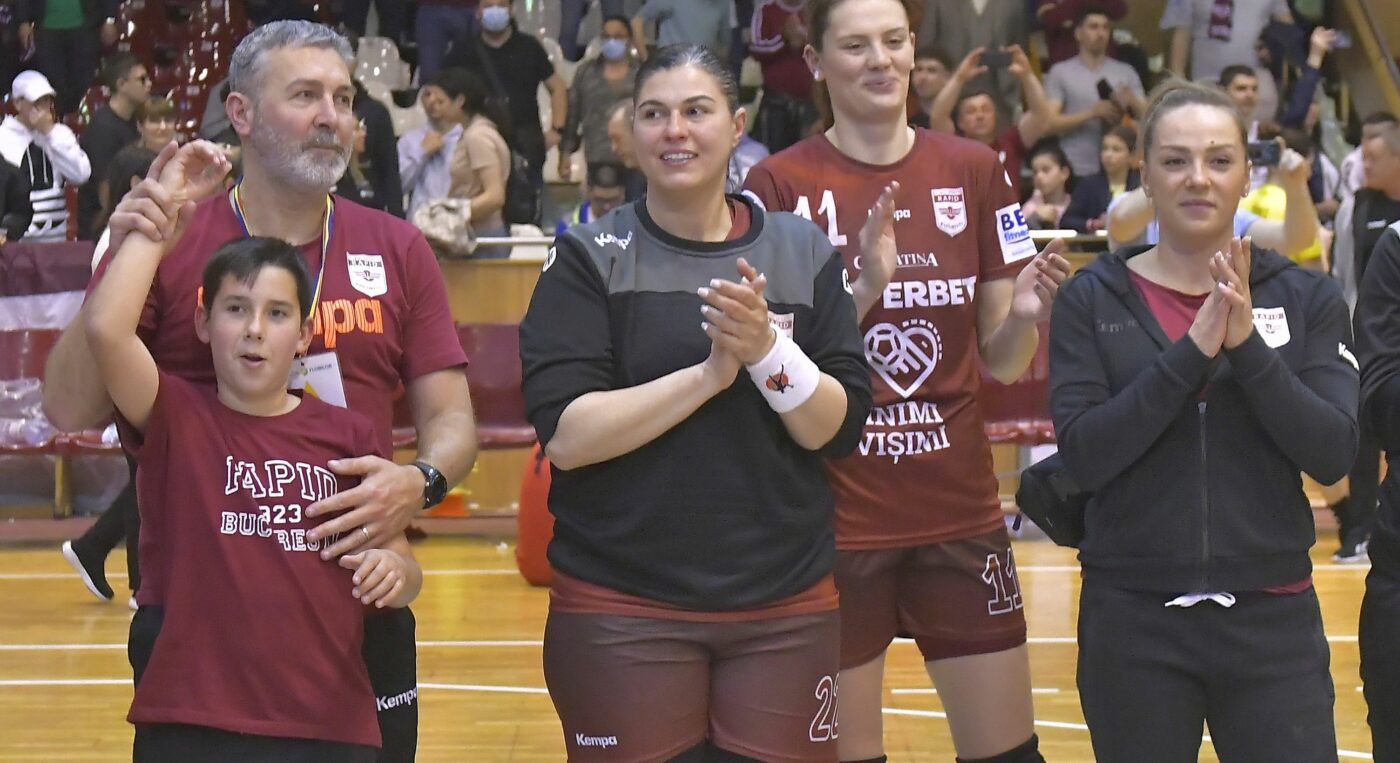 Oana Manea și-a anunțat retragerea după ce a devenit campioană cu Rapid: „Mă las din nou pe ușa din față!”