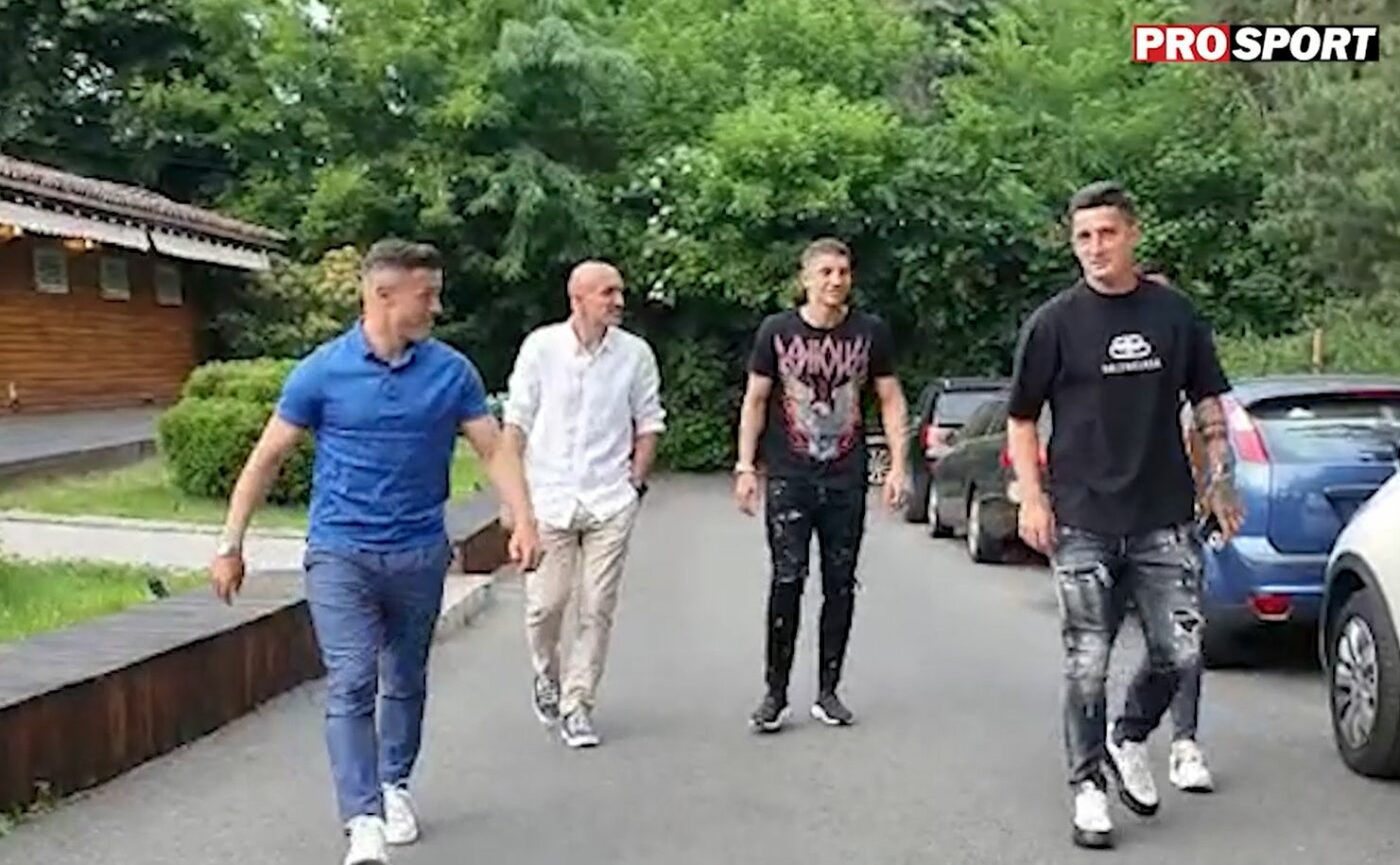Jucătorii lui Dinamo, cu zâmbetul pe buze la dineul organizat de către Nicolae Badea înainte de barajul cu U Cluj | VIDEO EXCLUSIV