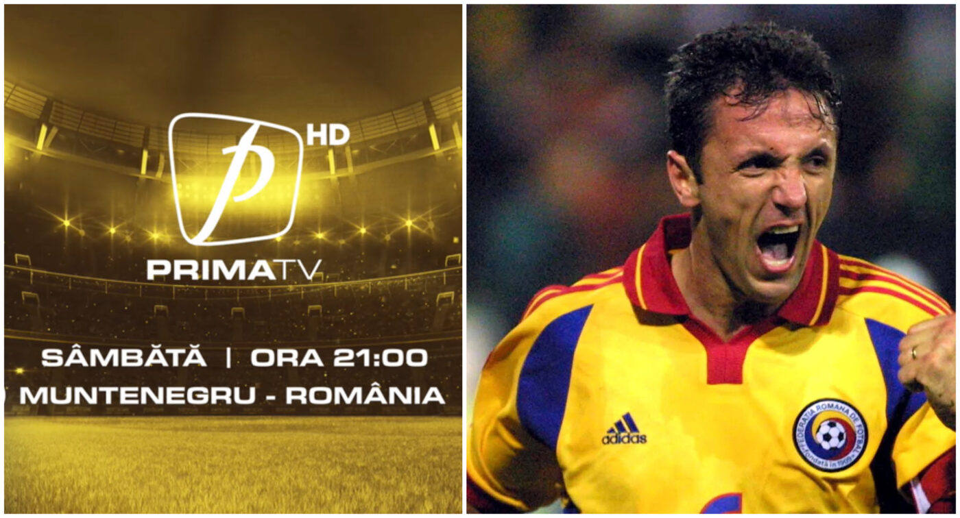 Transfer spectaculos în media sportivă din România: Prima TV i-a obținut „semnătura” celebrului prezentator! Gică Popescu, primul invitat în Studioul UEFA Nations League