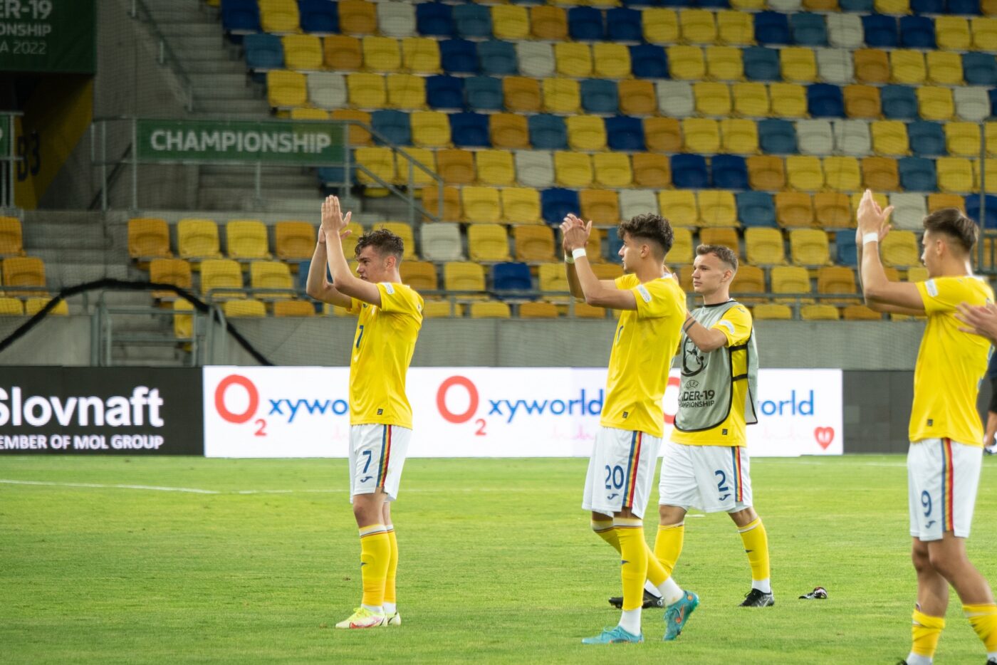 Cine transmite la TV România U19 – Slovacia U19, meciul decisiv din faza grupelor a Campionatului European