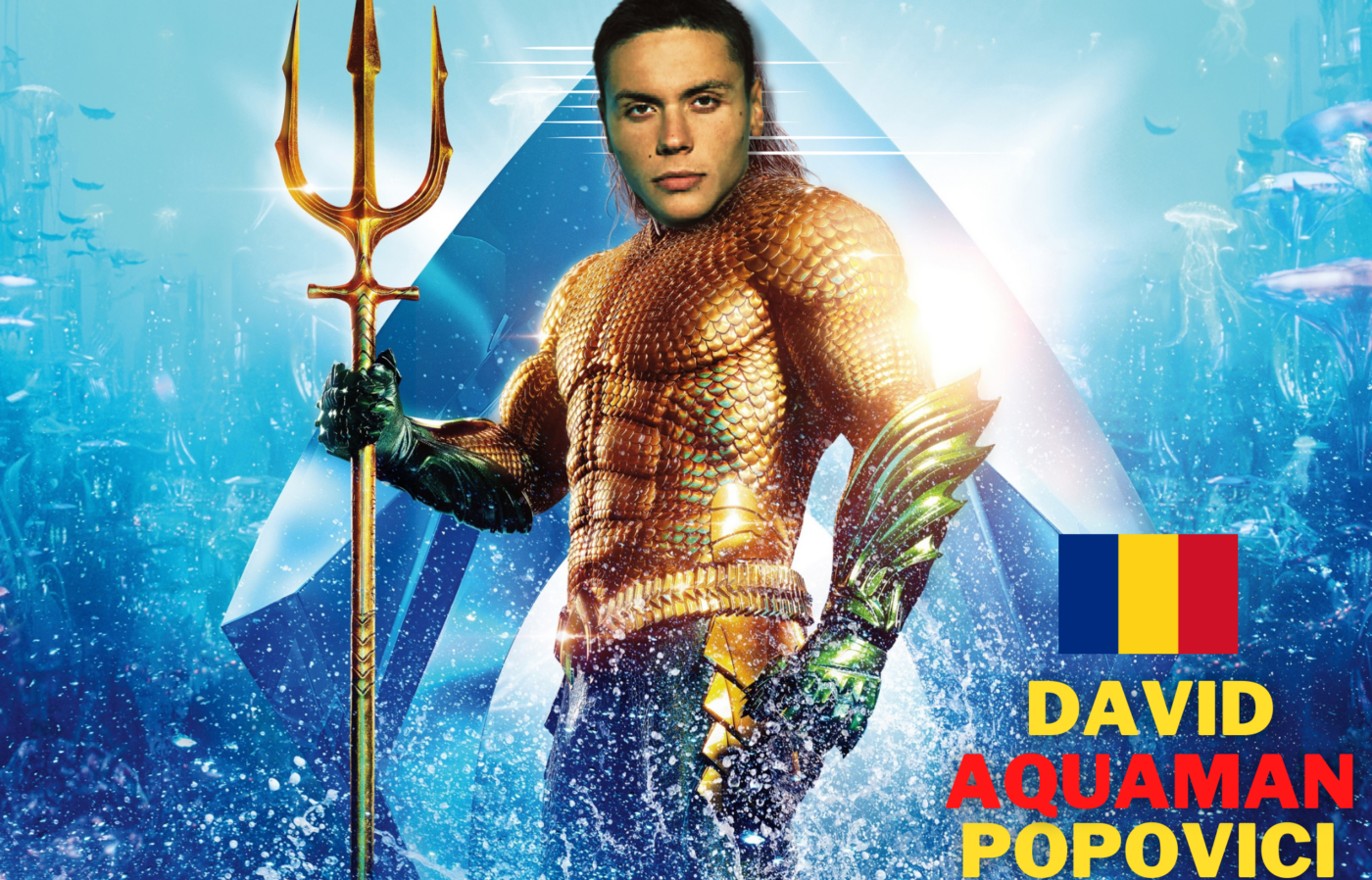 Aquaman David Popovici! Reacție de campion absolut a românului, după ce a devenit campion mondial la 200 de metri liber: „Medalia e pentru ei”