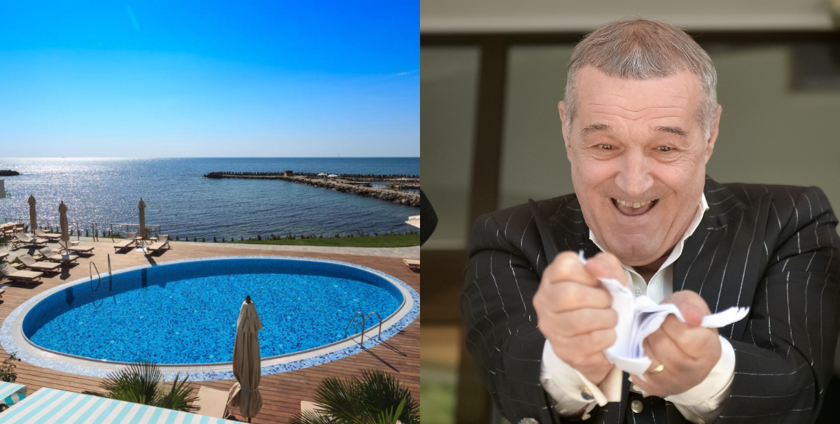 Detaliul fabulos de pe sigla hotelului de 5 stele al lui Gigi Becali! Seamănă perfect cu FCSB, dar apar alte 4 litere: ATCB! De la ce provin aceste inițiale | SPECIAL