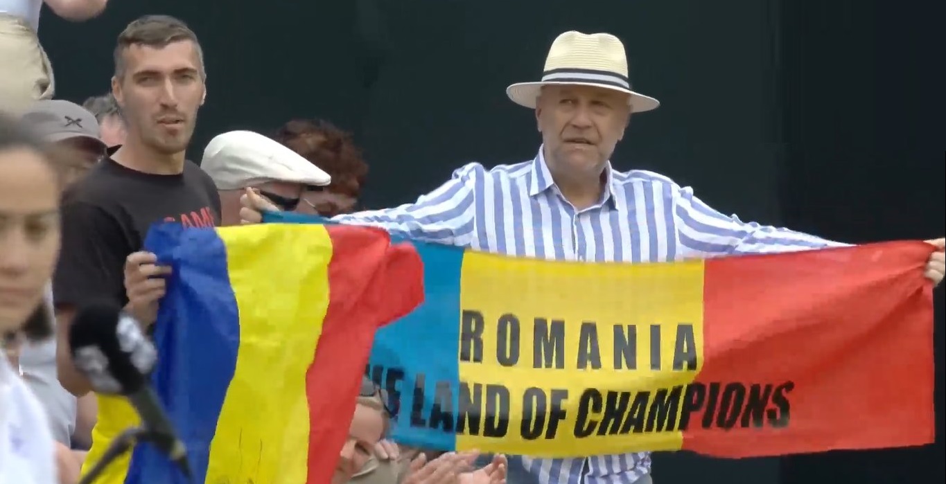 Fanii români au furat show-ul la meciul Simonei Halep cu Harriet Dart de la Birmingham! Ce mesaj au afișat în tribune | FOTO