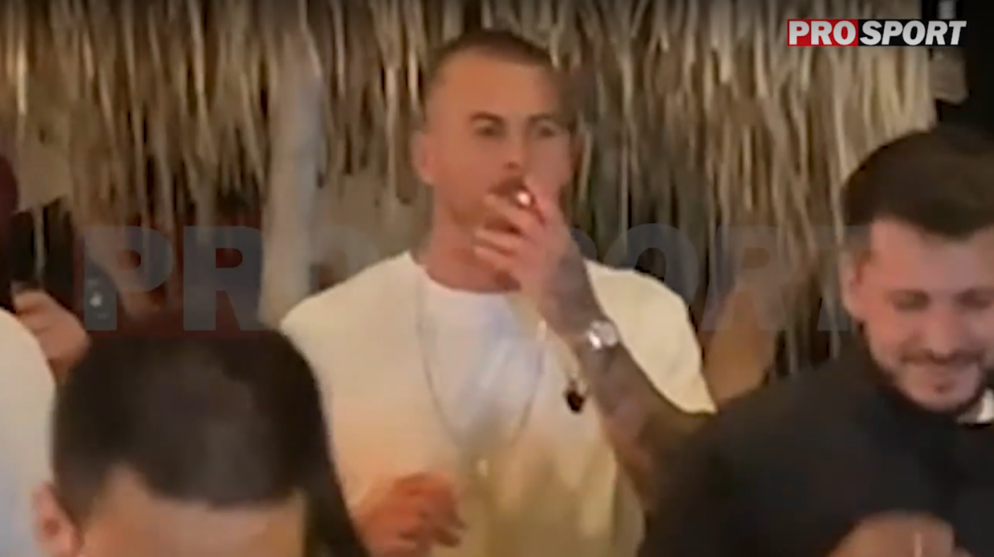 Imaginile care îi pot ruina definitiv cariera lui Denis Alibec! Fumează și bea in Vama Veche pentru a uita de accidentări și echipa națională | VIDEO EXCLUSIV