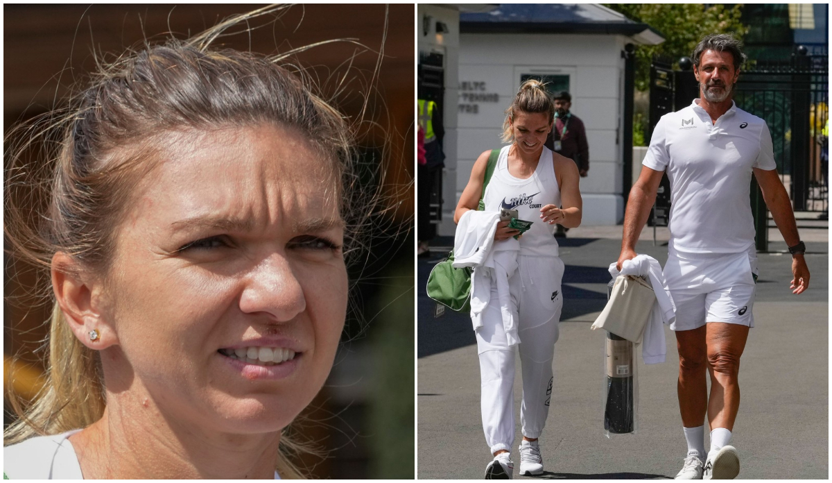 Moment stânjenitor cu Simona Halep la Wimbledon: „Simona, ce-ți mai face gâtul? / Care e problema ta?” FOTO