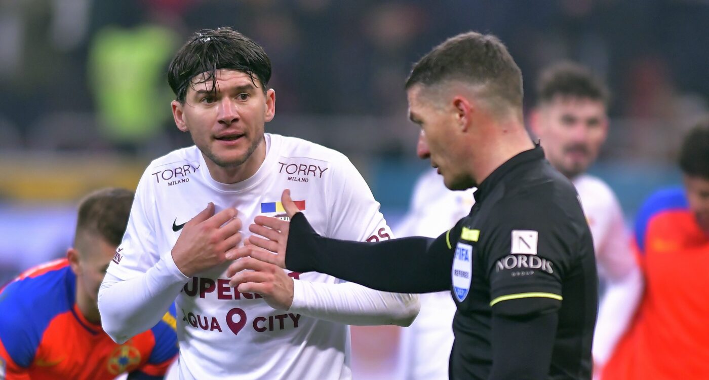 Istvan Kovacs a lămurit conflictul cu Cristi Săpunaru! Ce a făcut căpitanul Rapidului după meciul încins cu FCSB și reacția dură la adresa arbitrului: „Nu suntem copii!”