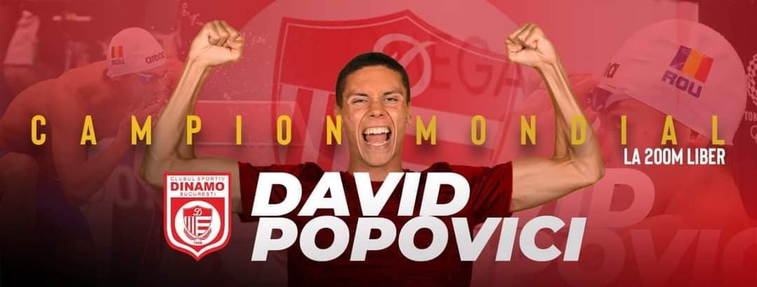 Prima reacției a tatălui, după ce David Popovici a devenit primul campion mondial la natație din România: „Suntem foarte, foarte fericiți!” | EXCLUSIV