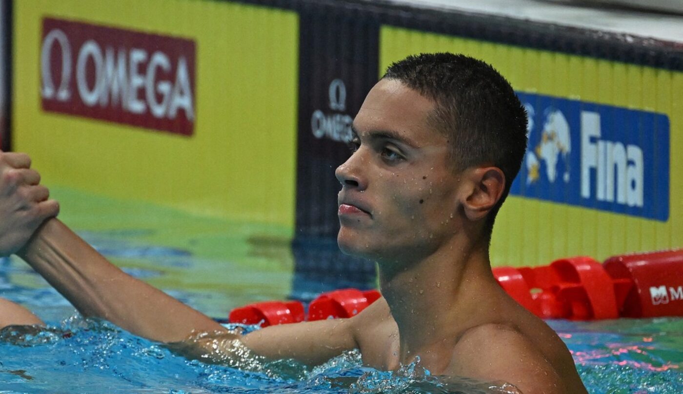 Mema despre David Popovici care s-a viralizat în mai puțin timp decât recordul. A fost postată de Comitetul olimpic internațional