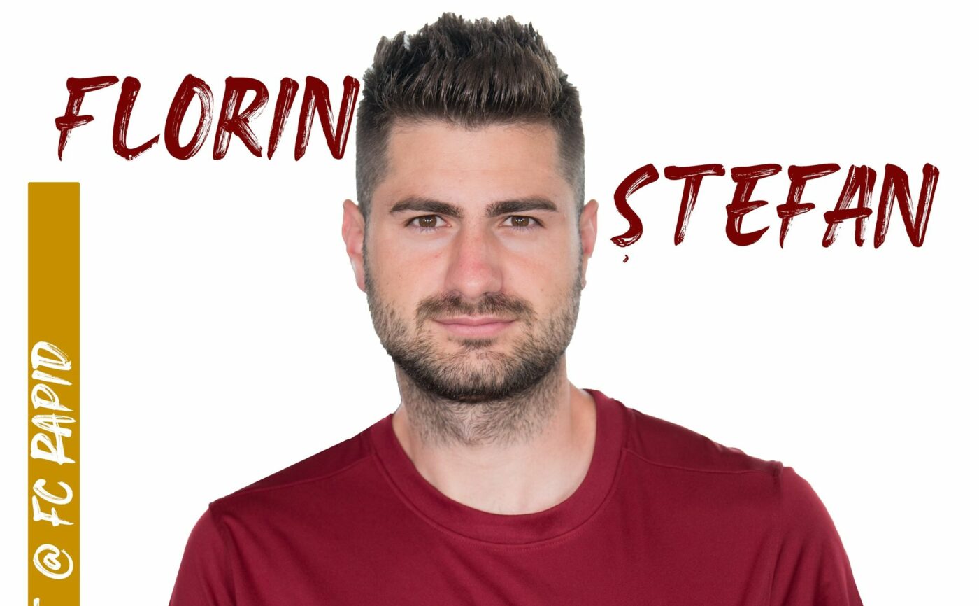 Florin Ștefan a fost prezentat oficial la Rapid! Prima reacție a fundașului: „Abia aștept să joc pe noul Giulești!”