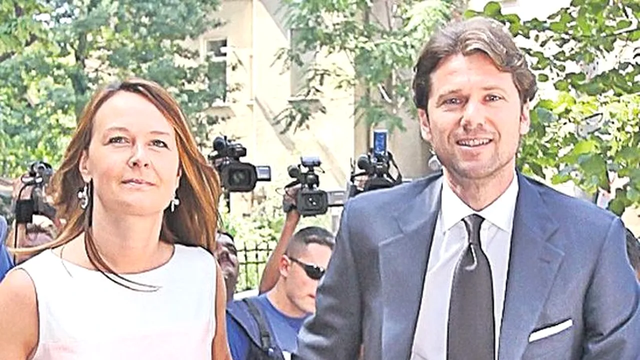 Florin Răducioiu și fosta soție, Astrid