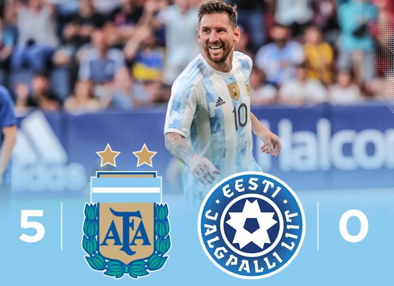 Lionel Messi, una „manita” împotriva Estoniei! Starul lui PSG a marcat de cinci ori într-o partidă amicală | VIDEO