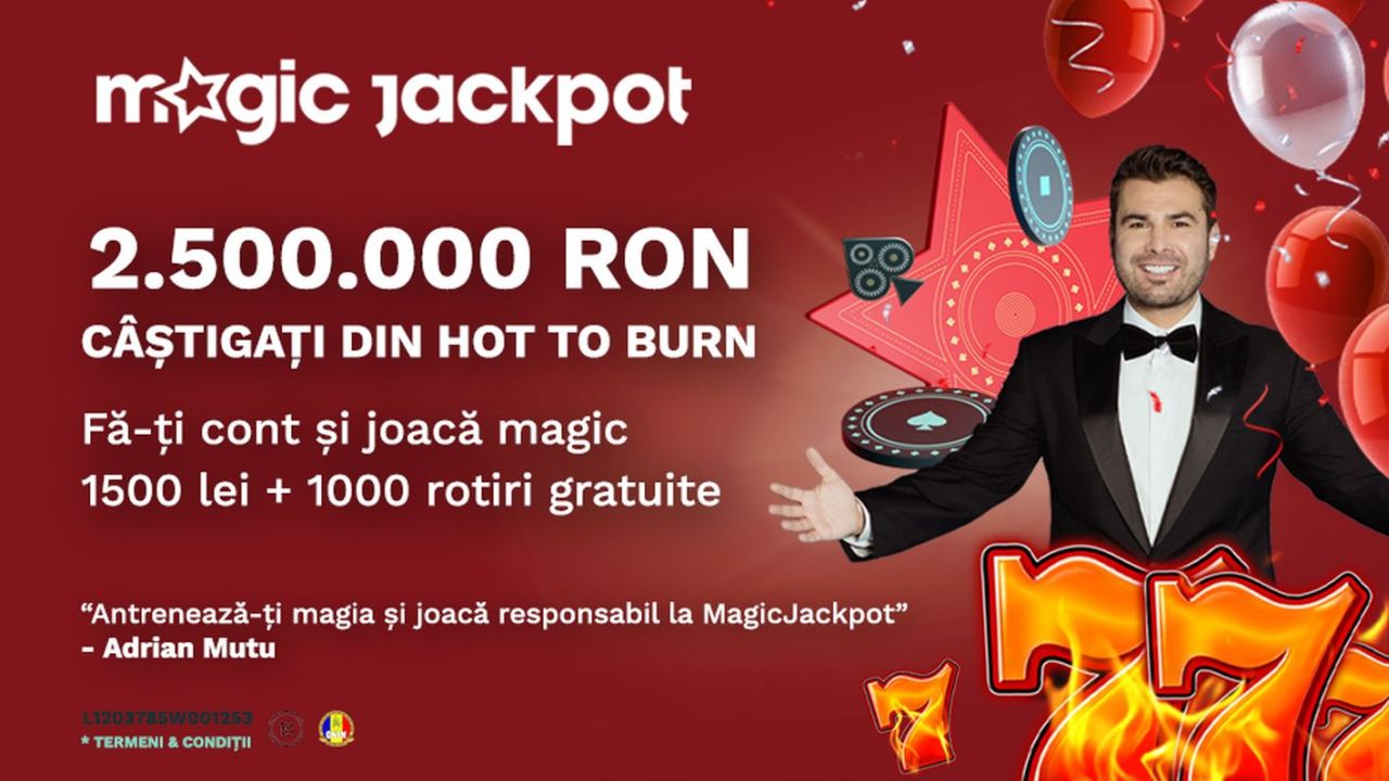 ADVERTORIAL | Un jucător norocos a crezut în magie, iar Magic Jackpot l-a răsplătit cu 2.500.000 de lei!