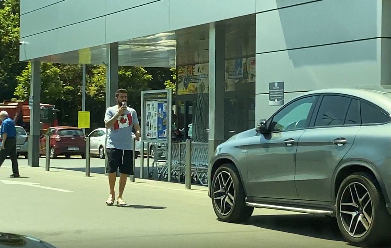 Adrian Mutu se pregătește de meciul de retragere! Cum a fost surprins „Briliantul” în Capitală | VIDEO EXCLUSIV