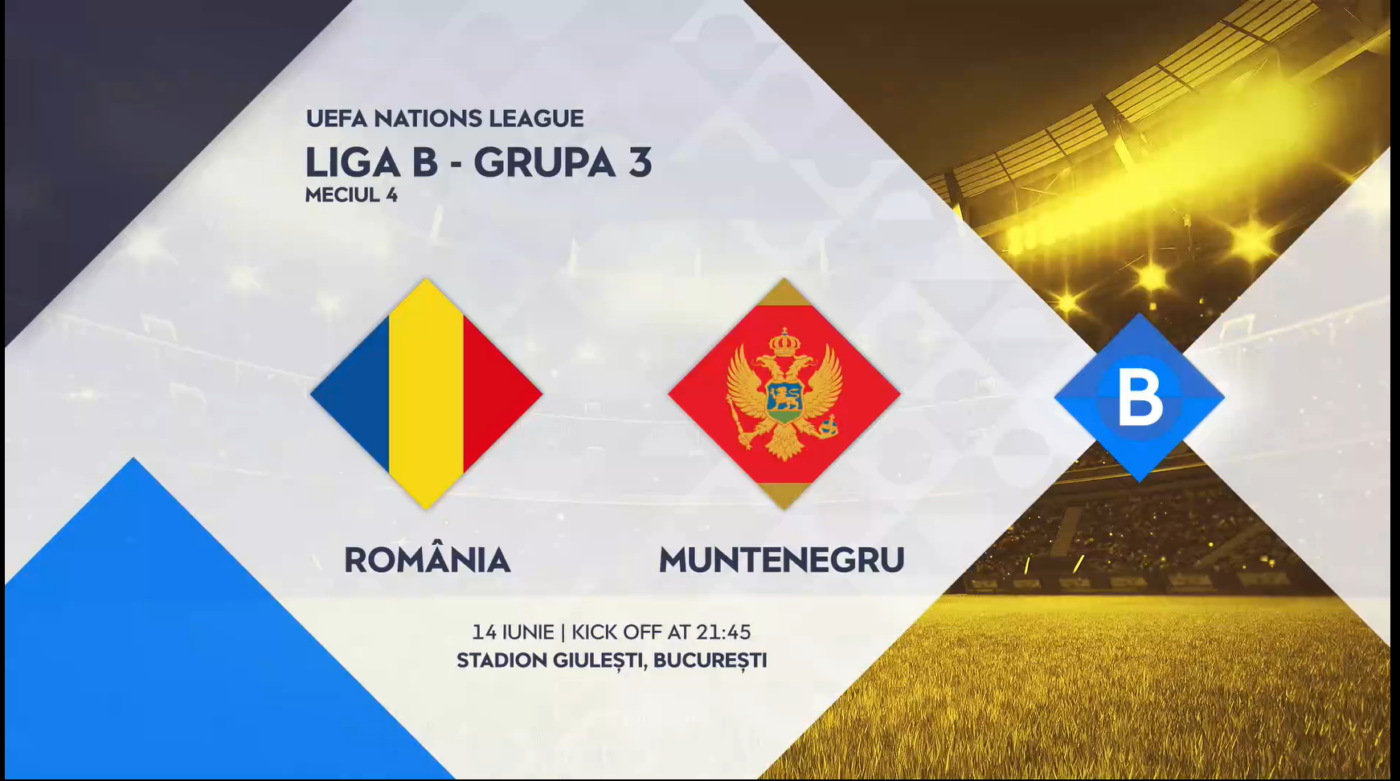 Slabi, slabi, dar toată lumea se uită la ei! Câți români au urmărit la TV partida Muntenegru – România