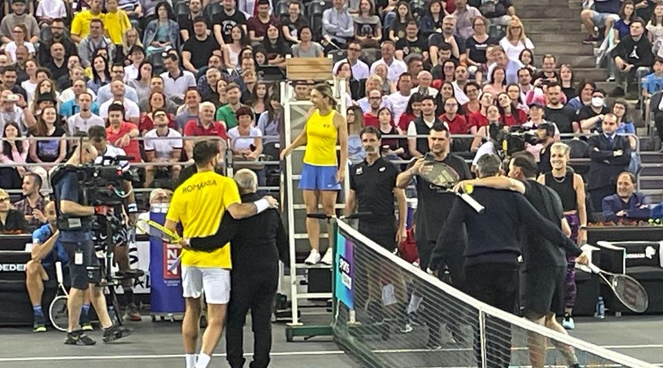 Sports Festival, un eveniment fără precedent: cum și-a făcut apariția Simona Halep la meciul de retragere al lui Horia Tecău | VIDEO