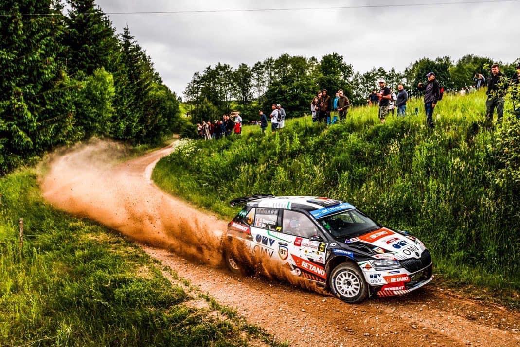 Simone Tempestini s-a apropiat de locul 2 în Campionatul European de Raliuri