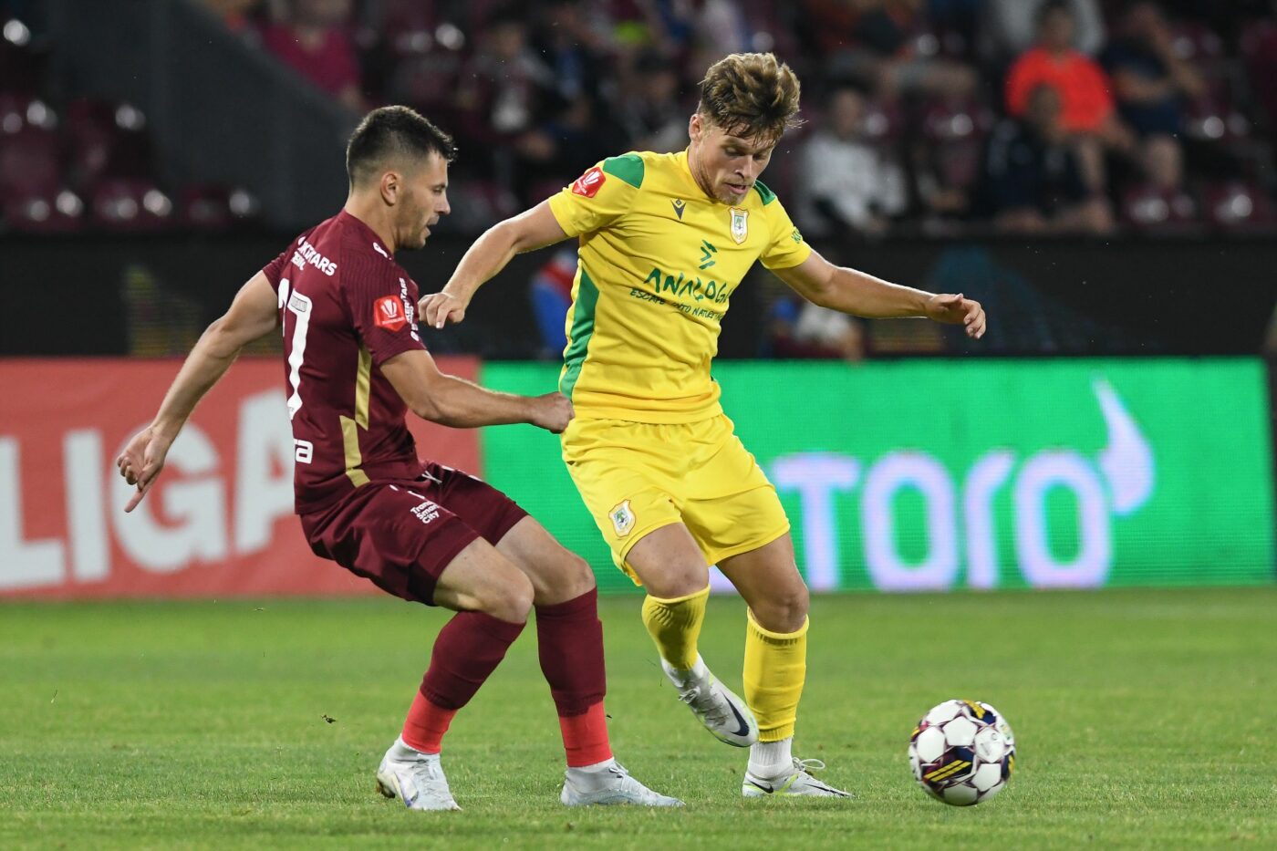 CFR Cluj – CS Mioveni 4-2, Live Video Online, în etapa cu numărul 3 din Superliga | Hoban marchează printr-un șut deviat și restabilește diferența de două goluri