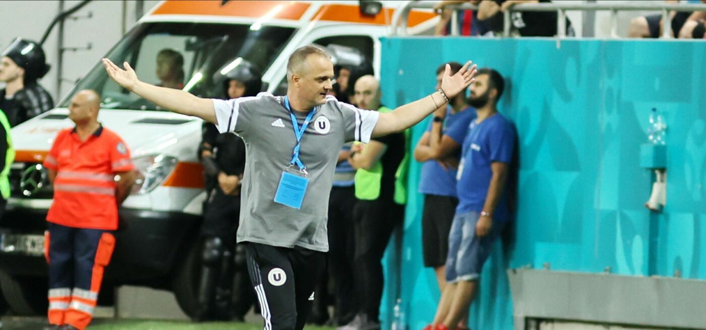 Ultimul antrenor care i-a dus pe „roș-albaștri” în primăvara europeană o laudă pe U Cluj: „Mi-a plăcut foarte mult! FCSB n-a jucat. Felicitări!”