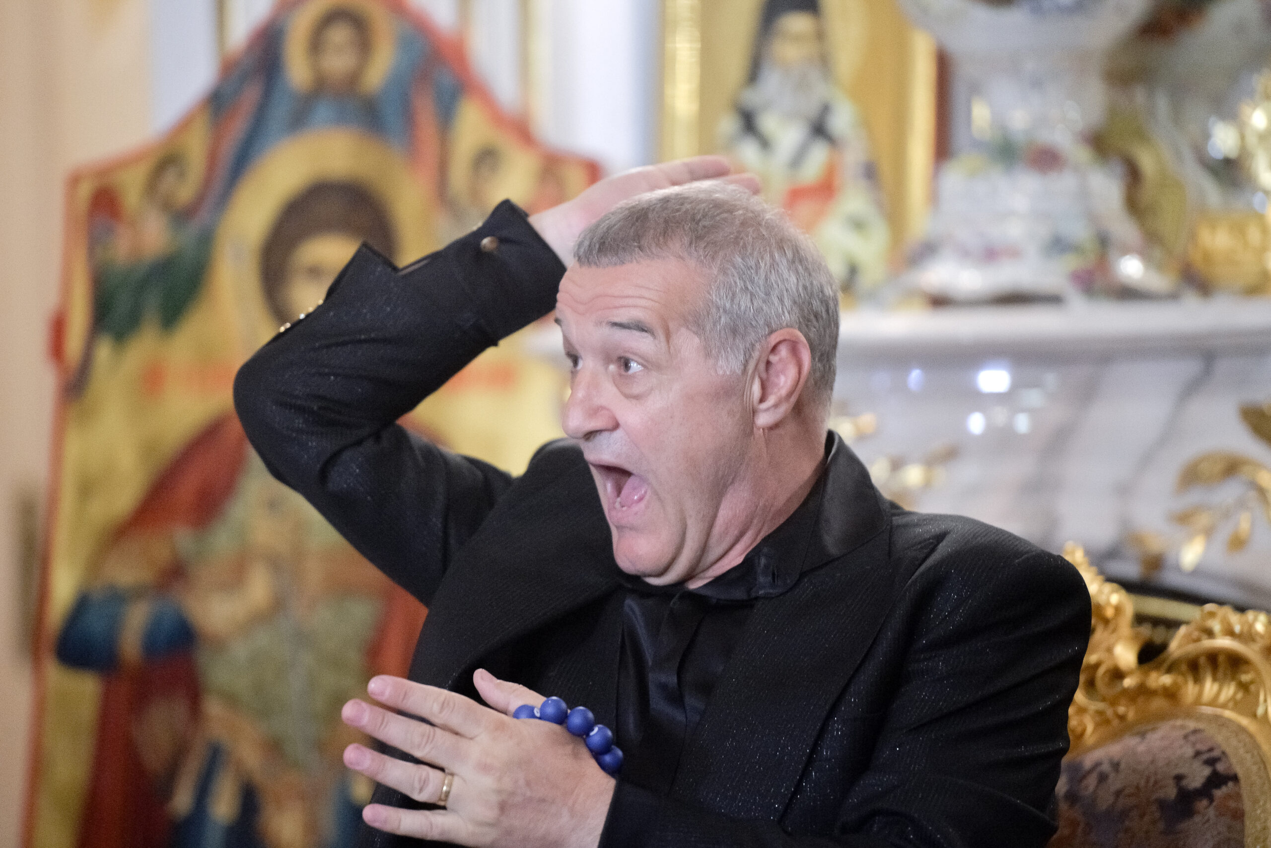 Gigi Becali râde ce CFR Cluj după eliminarea din Liga Campionilor