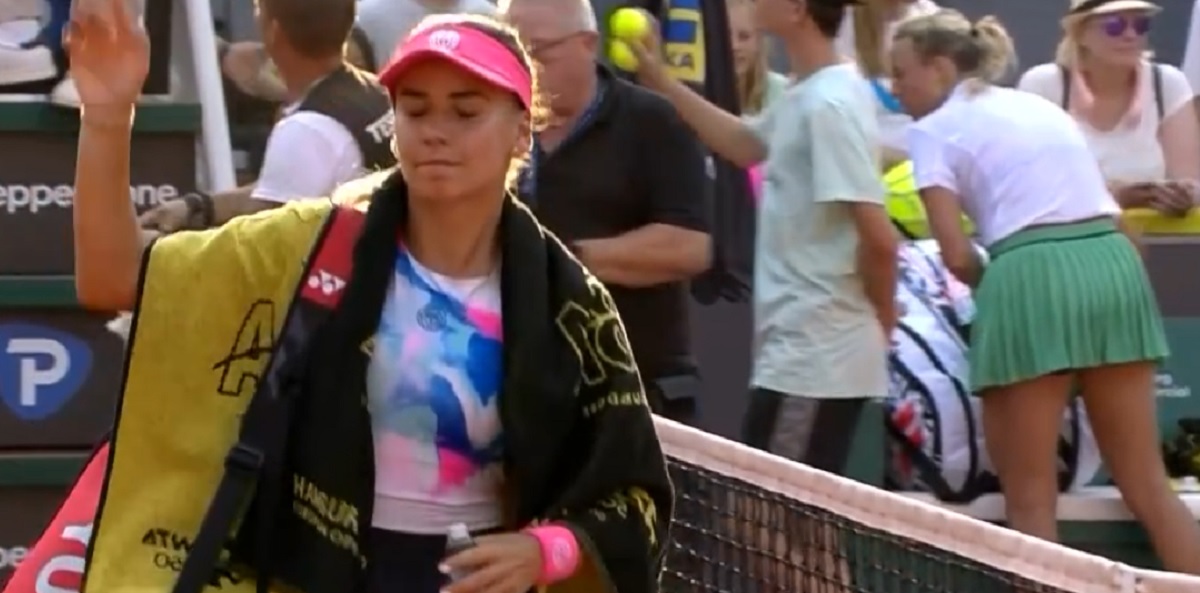 Irina Bara, învinsă greu de Anett Kontaveit în primul tur la Hamburg! Românca a ținut-o în șah pe a doua jucătoare a lumii | VIDEO