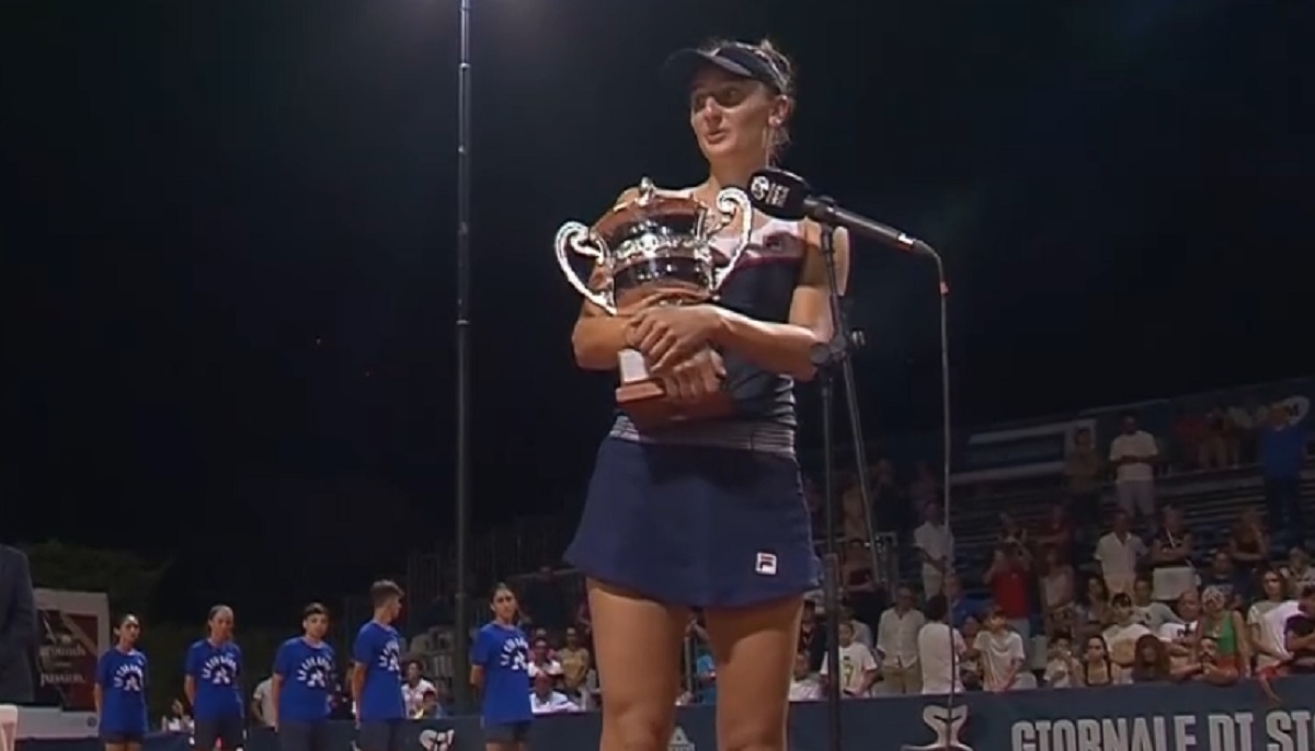 Irina Begu, reacție superbă după câștigarea trofeului la Palermo: „Fără voi nu aș fi reușit!” Ce i-a transmis adversarei la festivitatea de premiere | VIDEO