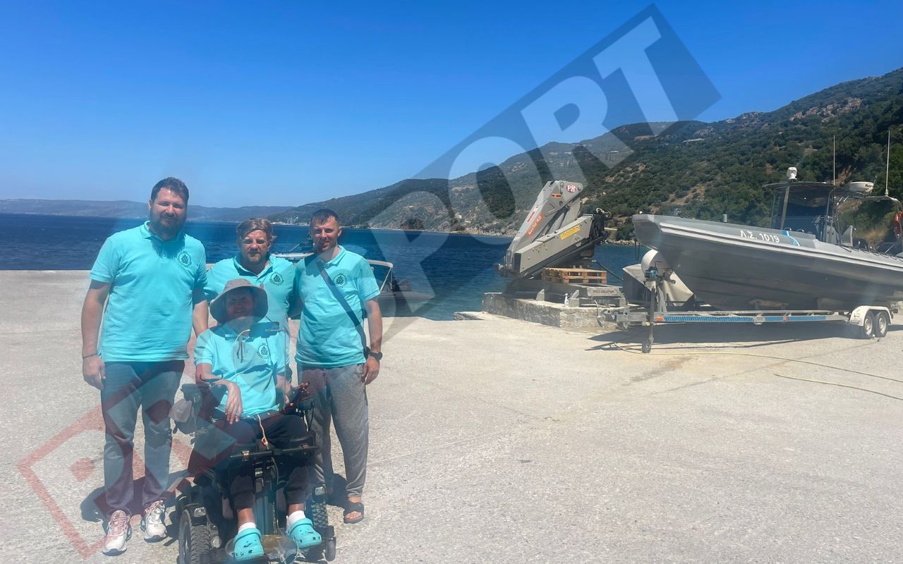 Mihai Neșu, un exemplu pentru toată lumea! Fostul fotbalist a ajuns la Muntele Athos, după un drum epuizant, de aproape 24 de ore. Ce planuri are acesta în Grecia și cine îi este alături | FOTO EXCLUSIV