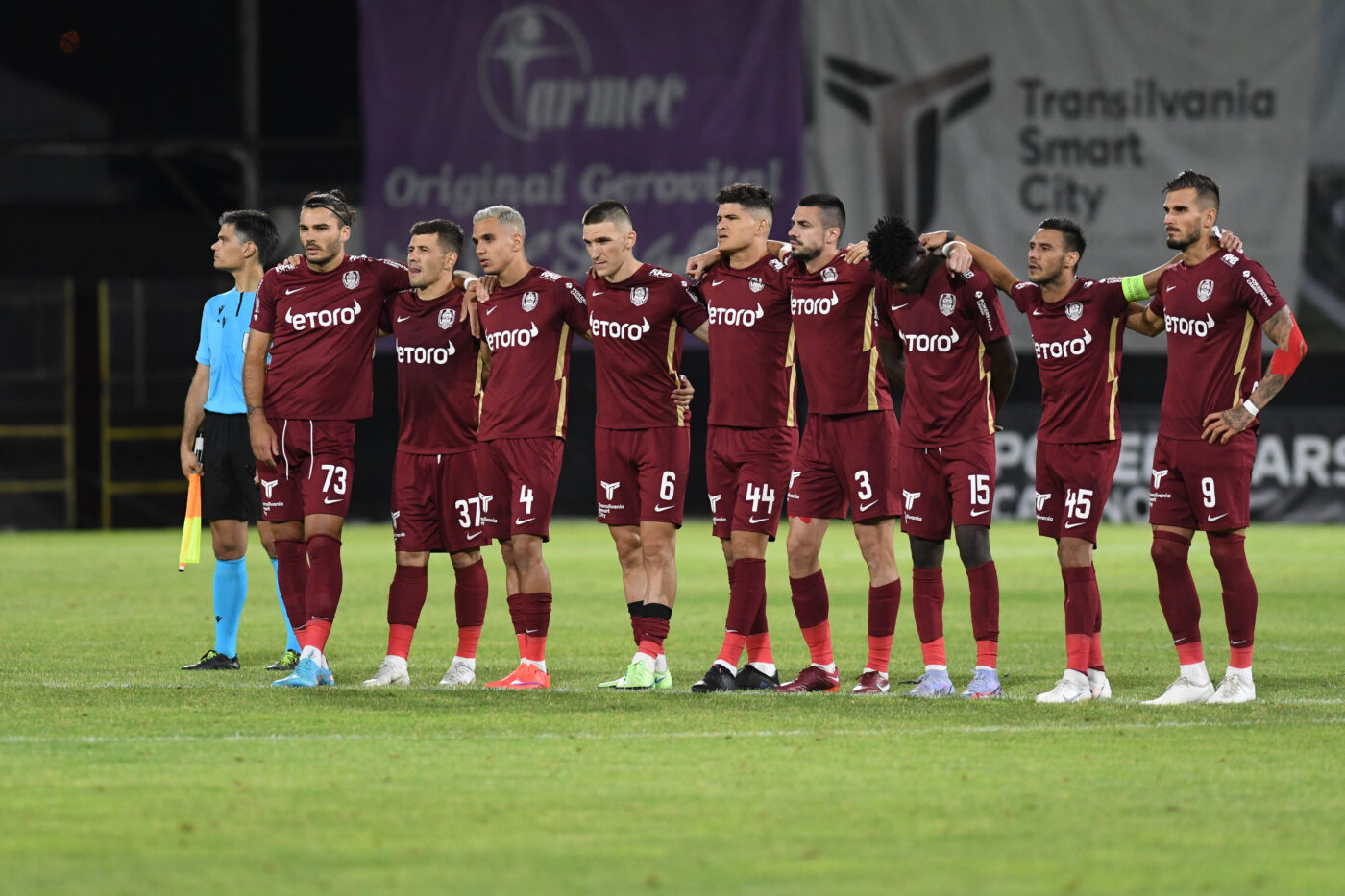 Cine transmite la tv CFR Cluj – Şahtior Soligorsk, manșa retur din turul trei preliminar Conference League