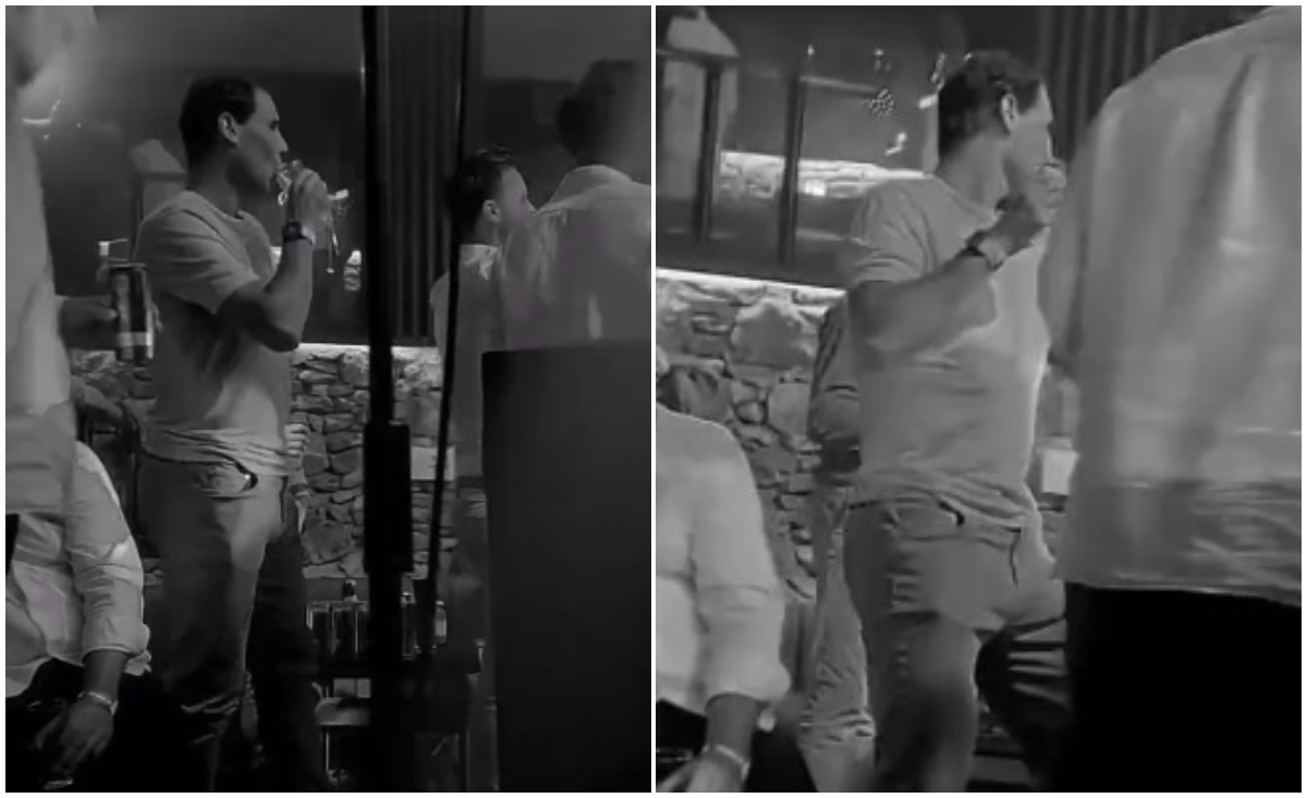 Rafael Nadal „a rupt” scena într-un club! Campionul spaniol a uitat de accidentare și a petrecut mai intens decât Novak Djokovic după Wimbledon | VIDEO
