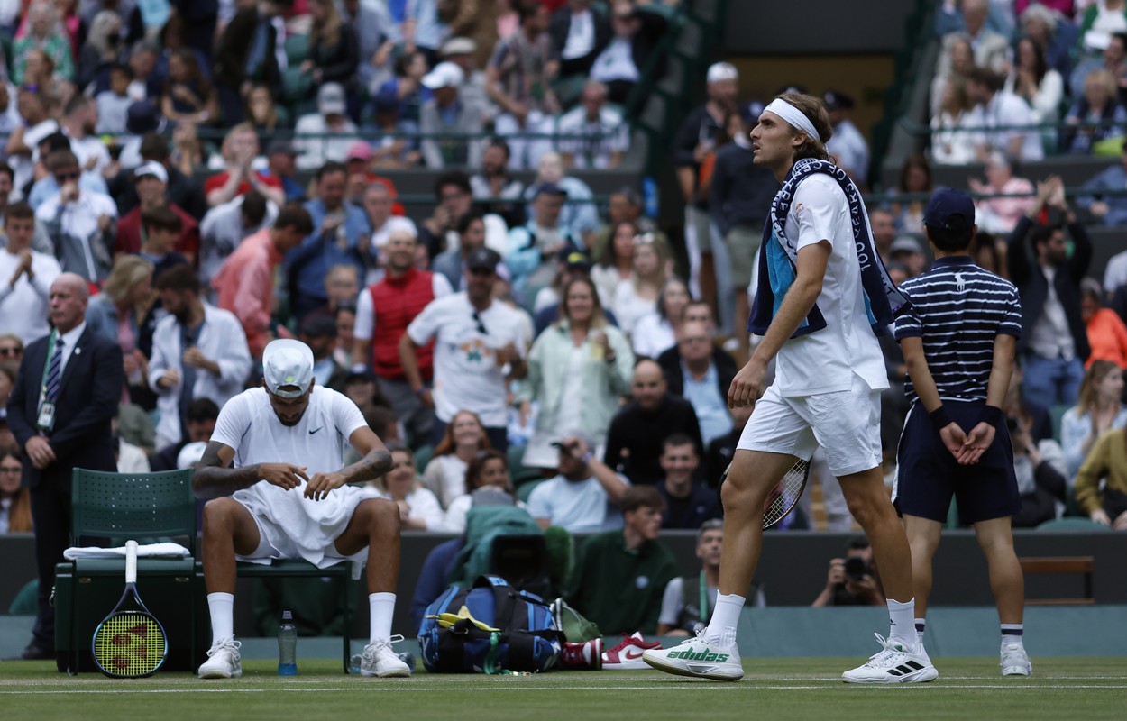 Scandal monstru între Stefanos Tsitsipas și Nick Kyrgios: „E un agresor! Probabil, la școală era un bătăuș!”