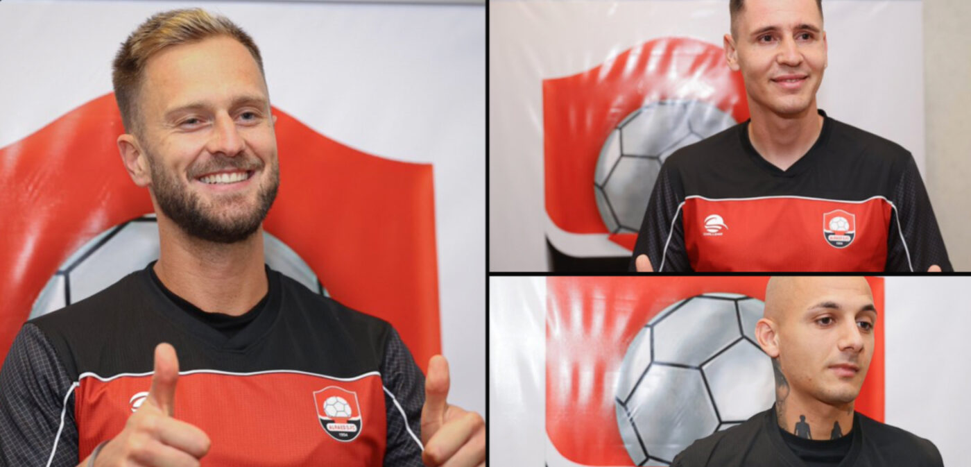 Alex Mitriță și Silviu Lung Jr au fost prezentați oficial la Al Raed! Jucătorii lui Marius Șumudică au început pregătirea pentru noul sezon | VIDEO