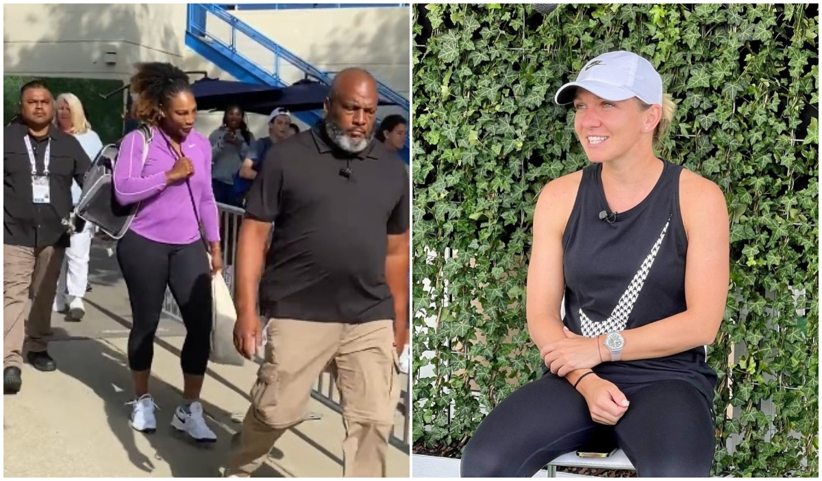 Surpriză totală la Washington! Serena Williams și-a făcut apariția însoțită de bodyguarzi în complexul în care se află Simona Halep, deși americanca nu este înscrisă la turneu | VIDEO