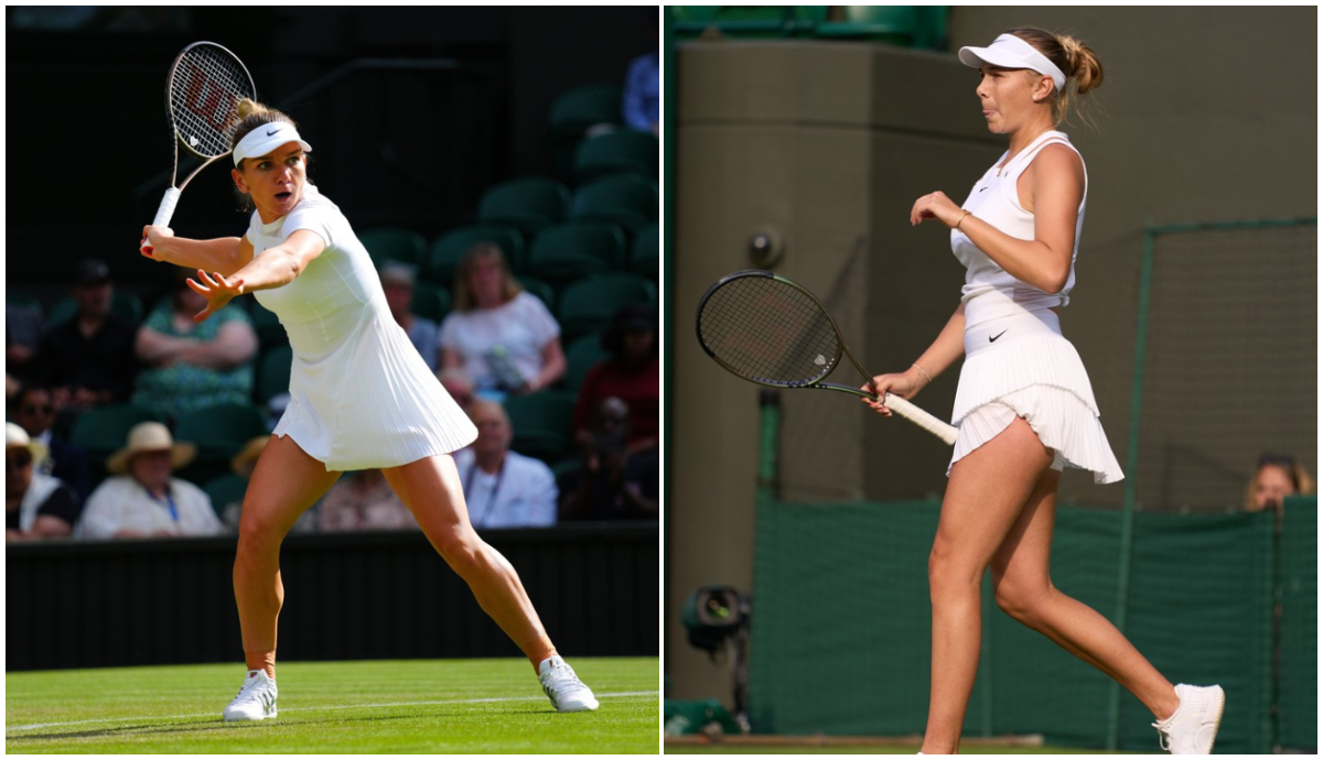 Simona Halep – Amanda Anisimova 6-2, 5-2 în sferturi la Wimbledon! Live Video Online. Românca dă recital pe Terenul Central! Simo a fost aproape de accidentare!